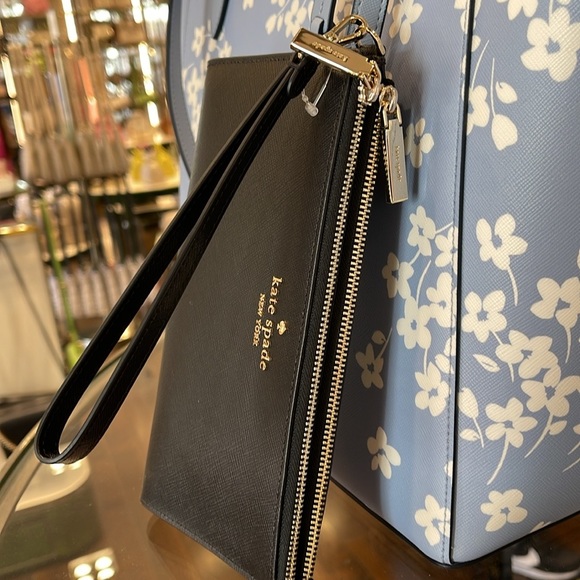 Kate Spade Madison Double Zip Wristlet Wallet Phone Case 
Black 
NWT - Picture 11 of 16